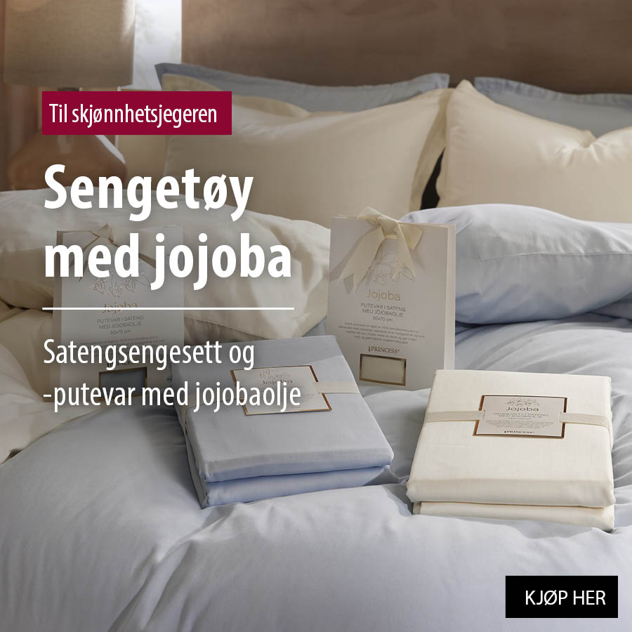 Sengetøy med jojobaolje